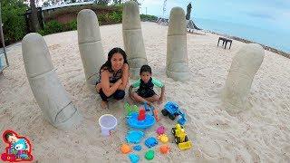 น้องบีม | เล่นทรายริมทะเล เที่ยวเพชรบุรี So Sofitel Hua Hin