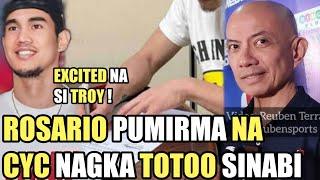 GINEBRA TROY ROSARIO PUMIRMA NA | YENG GUIAO NAGKATOTOO SINABI | EXCITED NA SI TROY !