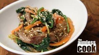 Korean Stirfried Noodle Recipe - Japchae