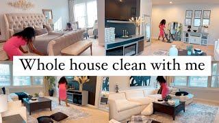 Whole House Clean With Me + More Room In My New Home Revealed