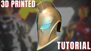 How I Made Dr. Fate's Helmet | 3D Printed Cosplay Mask |