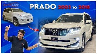 Toyota Prado 2005 Upgrade To 2023 | Prado facelift | Modification | Auto 2000