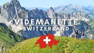 La Videmanette Switzerland • Short hike to spectacular ridge