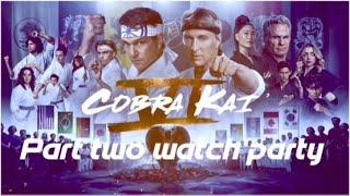 cobra kai  season 6 pt  2  watch party