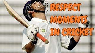 10 Most Beautiful Respect Moments  In Cricket | Emotional and Fairplay Moments - Part1