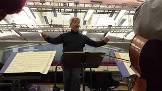 Brahms Symphony No. 2 // Marios Papadopoulos in Rehearsal