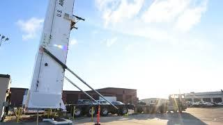 Rise & Shine: Team Minot Airmen test ICBM rocket loading system