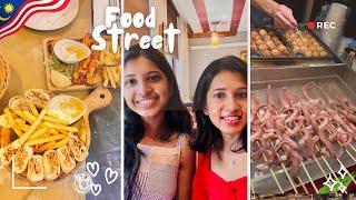 Malaysia street food tour  eating from frog to octopus  ⁉️ Tamil couple vlog  #tamil