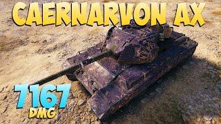 Caernarvon AX - 4 Kills 7.1K DMG - Quick battle! - World Of Tanks