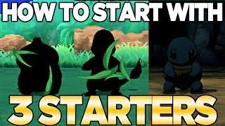 How to Get 3 Starters in Pokemon Ultra Sun & Moon | Austin John Plays