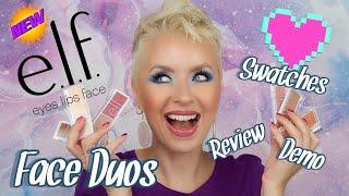 ELF Bite-Size Face Duo Swatches + Review | NEW Makeup Releases 2020