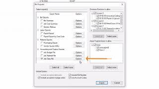 Quick Bid - Bid Exports - Job Data File Export