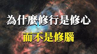 為什麼修行是修心而不是修腦呢？我們的意識不是更多的在依靠大腦存在嗎？道、心、腦的底層運行邏輯分析！#能量#業力 #宇宙 #精神 #提升 #靈魂 #財富 #認知覺醒 #修行