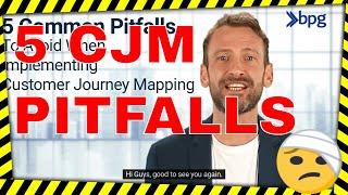 Five common pitfalls of Customer Journey Mapping #customerjourney #cjm #customerjourneymapping #cx