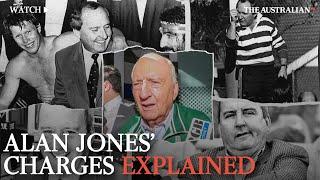 The charges against Alan Jones, explained