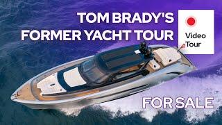 Onboard Tom Brady's Ex Yacht Wajer 77 - Yacht For Sale