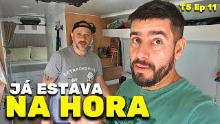 DEPOIS de 100 DIAS | ROTINA no MOTORHOME | PREPARATIVOS FINAIS  T5 Ep 11