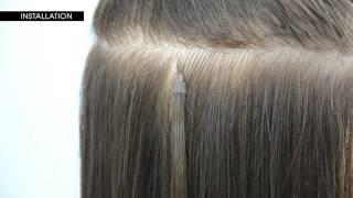 How to install Y Tip Hair Extensions by Le Prive