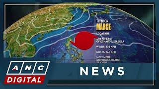 PAGASA: Typhoon Marce may make landfall over Babuyan Islands or Northern Cagayan on Thursday | ANC