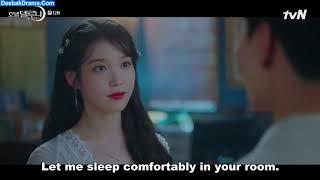 Naughty Goo Chan Sung, Blushing ms. Jang. Hotel Del Luna ep. 12