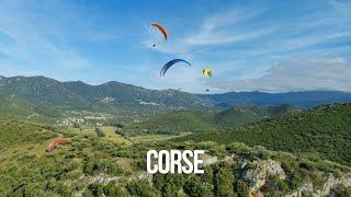 Soaring through the heavens. Korsika 2024. Corse Paragliding