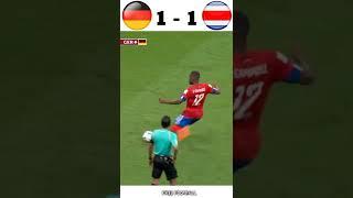 Germany VS Costa rica FIFA World Cup 2022 #shorts #football