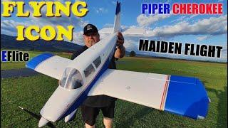 EFlite Cherokee 1.3m BNF Basic with AS3X and SAFE Select RC plane MAIDEN FLIGHT