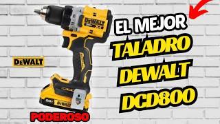 TALADRO DEWALT DCD800 - ¡UNO DE LOS MAS POTENTES! 