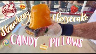 Strawberry Cheesecake Candy Pillows  TRUST the Process // Logan's Candies