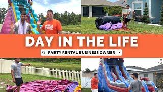 Party Rental Business Owner Tips | Day in the Life #1