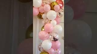 Baby Shower Decoration | It's A Girl | Pink Theme #Short #youtubeshorts #Babyshower