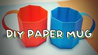 DIY PAPER MUG || Andrea Lorene