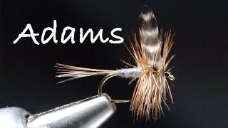 Classic Adams Fly Tying Instructions by Charlie Craven