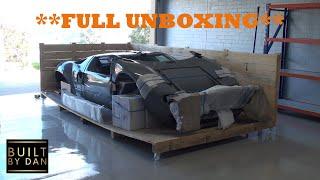 GT40 Kit Car Build - Ep 06 - GT40 Delivery Day Unboxing