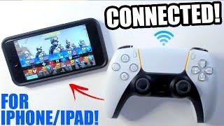 How To Connect PS5 Controller To iPhone or iPad Using BLUETOOTH (Easy Method)