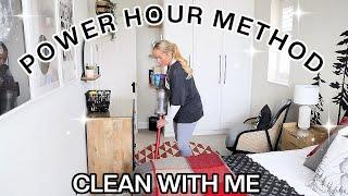 POWER HOUR CLEANING METHOD | SPEED CLEAN WITH ME!  Emily Norris