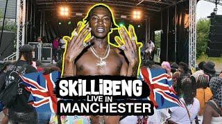 Skillibeng Live in Manchester 2024 (Fight start as he came on and rain) #skillibeng #dancehall