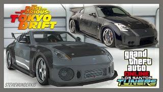 GTA 5: Drift King's 'Tokyo Drift' Nissan 350z - Annis Euros REPLICA BUILD!