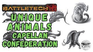 Unique Animals from the Capellan Confederation (Obscure Battletech Lore)