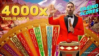 Crazy time big win today,OMG! TOPSLOT 20X + DOUBLE ! 4000X BIGGEST NUMBER! See the final result here