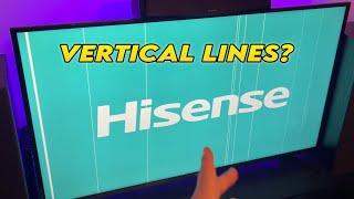 How to Fix Hisense TV Vertical Lines On the Screen - Many Solutions!