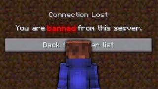 How I Got Banned From My Own Minecraft SMP