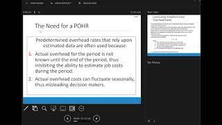 Managerial Accounting Chapter 2 Lecture Spring, 2024