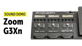 Zoom G3Xn Sound Demo (no talking)