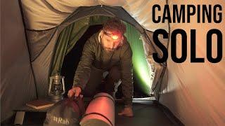 Motorcycle Camping Adventure | cooking in the mountains