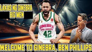 GINEBRA KUKUNIN 6'7" FORWARD BEN PHILIPS , CONVERGE PAYAG NA SA TRADE OFFER NG GINS