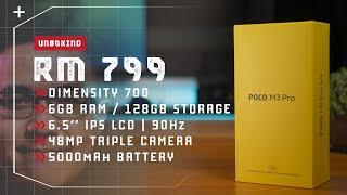 POCO M3 Pro 5G Unboxing | Malaysia