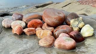 Exceptional Agate Hunt on Superior—Tumbling Results Too!