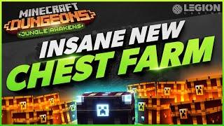 Insane New Chest Farm | Minecraft Dungeon Jungle Awakens DLC Guide