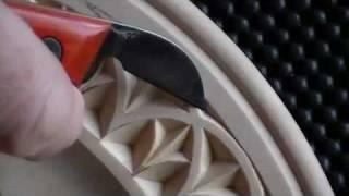 Chip Carving a Plate Border